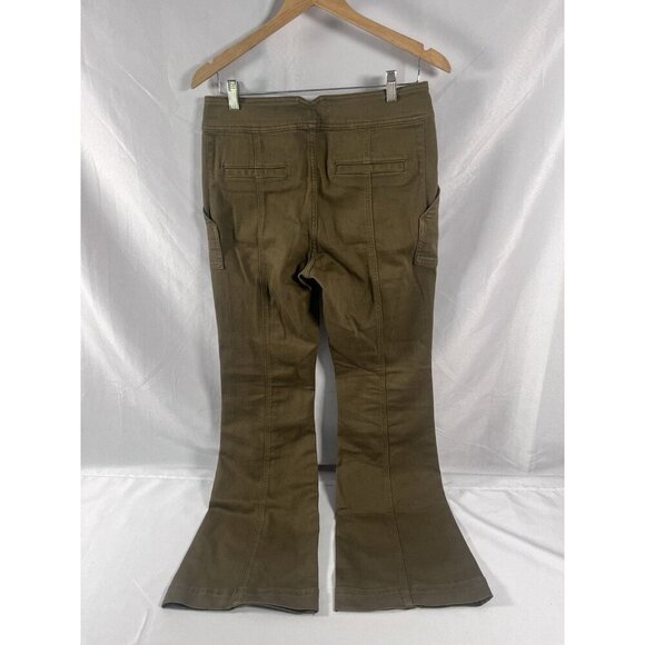 Pilcro and the Letterpress Anthropologie High Rise Trouser Bootcut Jeans Size 30 - Picture 2 of 9